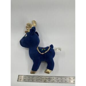 KellyToy Sugar Loaf Santa’s Classic Reindeer Collection Prancer Vintage